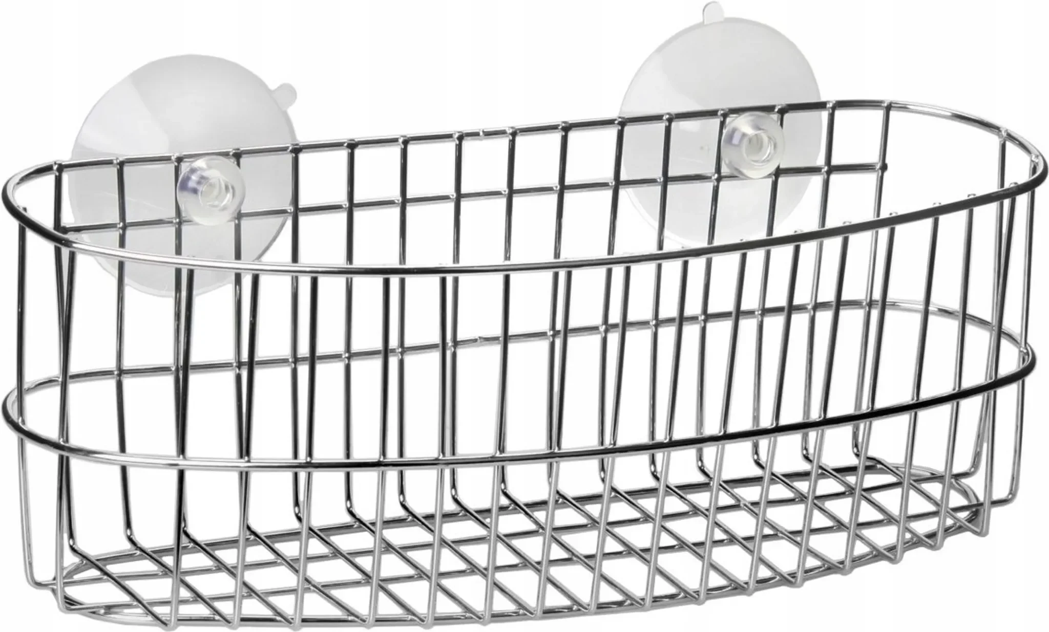 Duschregal mit Saugnäpfen – Chrom