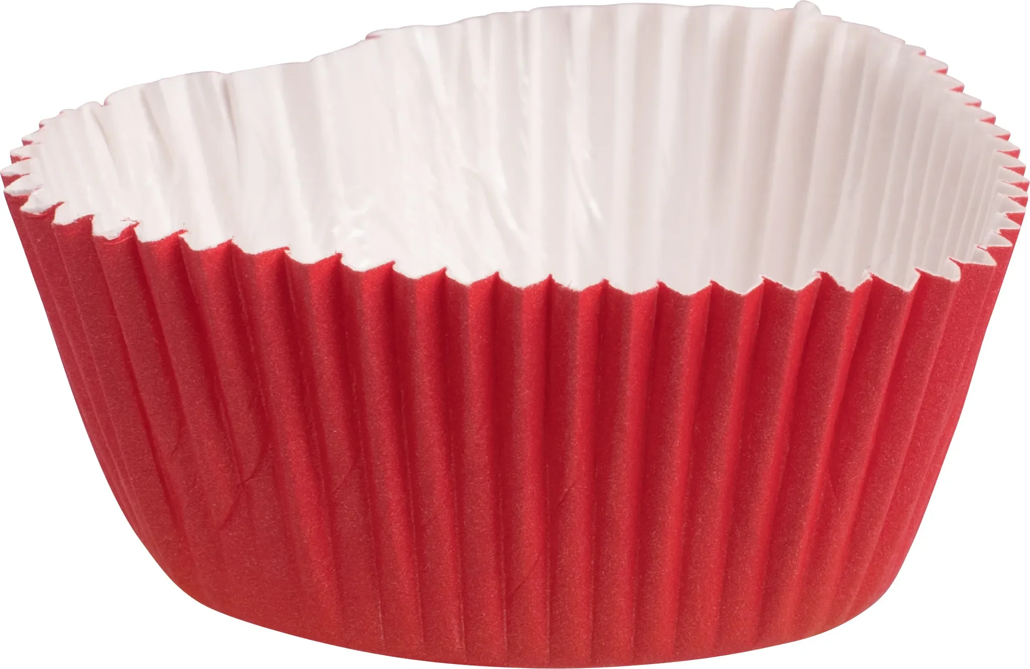 Herz-Backförmchen aus Ofenkarton – 8er-Set, rot