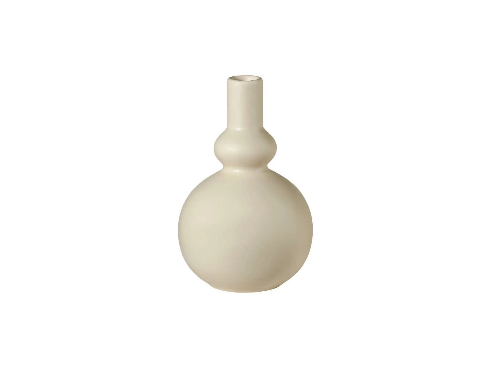 Dekovase „Como“ – Cream/Beige, 15,5 cm