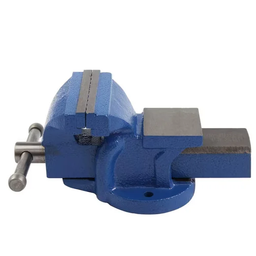 YOUYIJIA Werkbank Schraubstock 150 mm mit 360 Grad drehbarer Basis