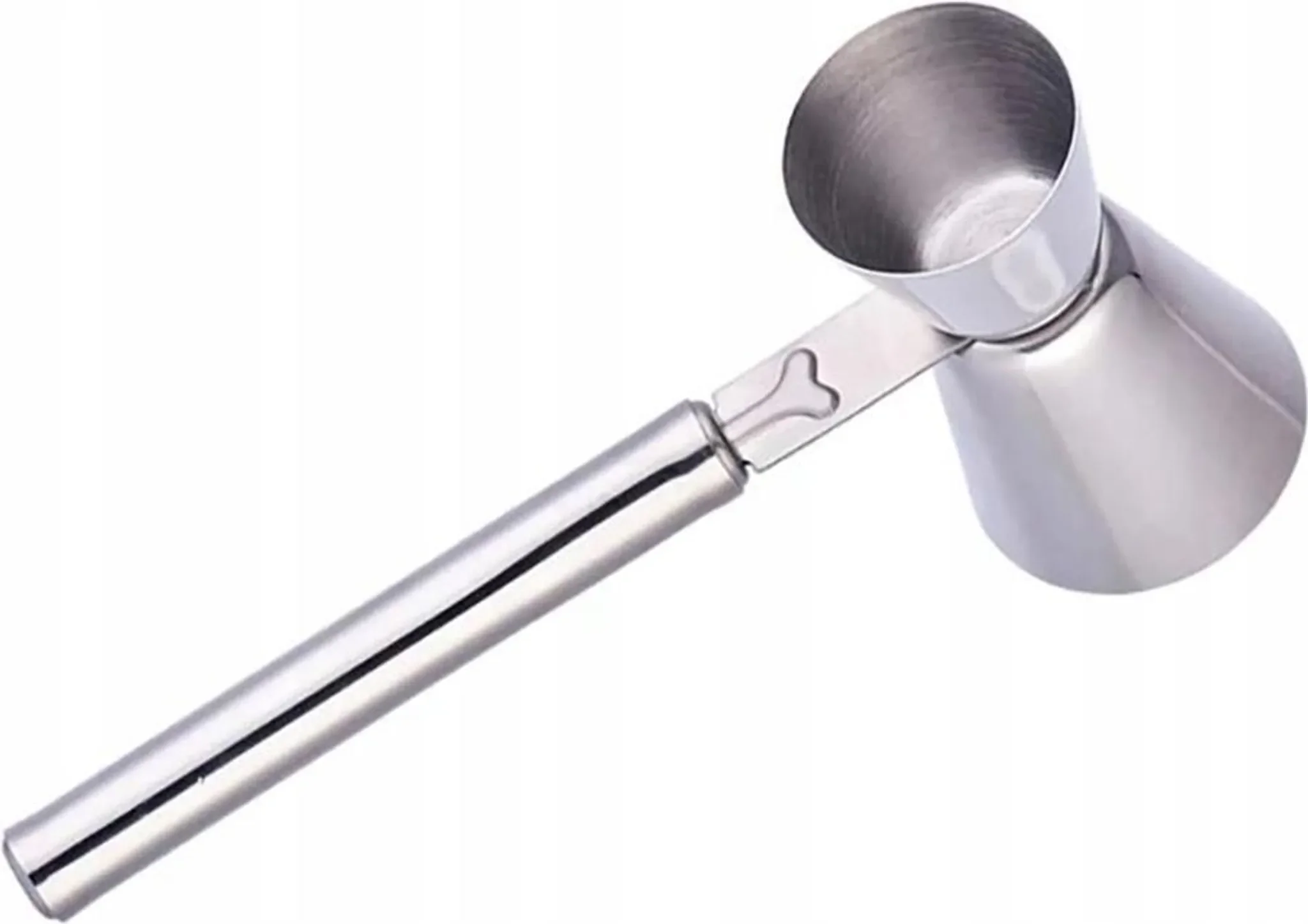 Jigger Barkeeper-Messbecher – 15/30 ml, Edelstahl mit Griff