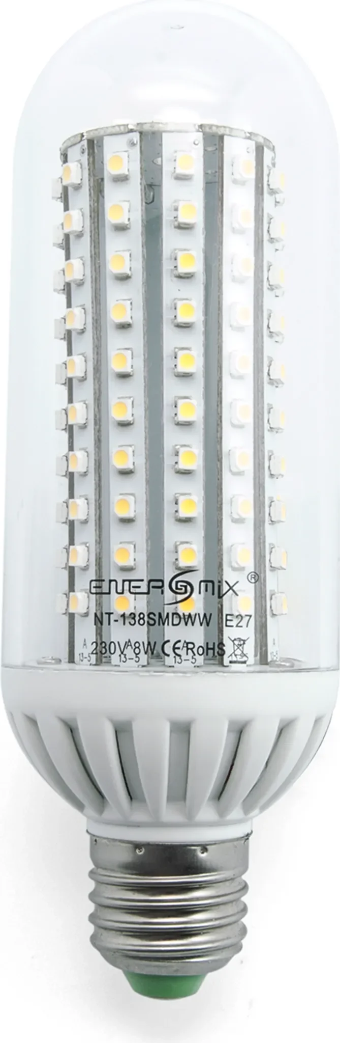 LED Lampe E27 – 8 W, Kaltweiß (6000–6500 K)