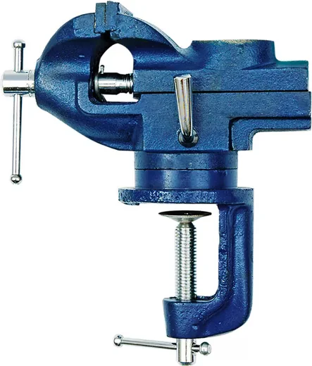 TRIZERATOP Schraubstock 65 mm drehbar Werkbank- und Tischschraubstock