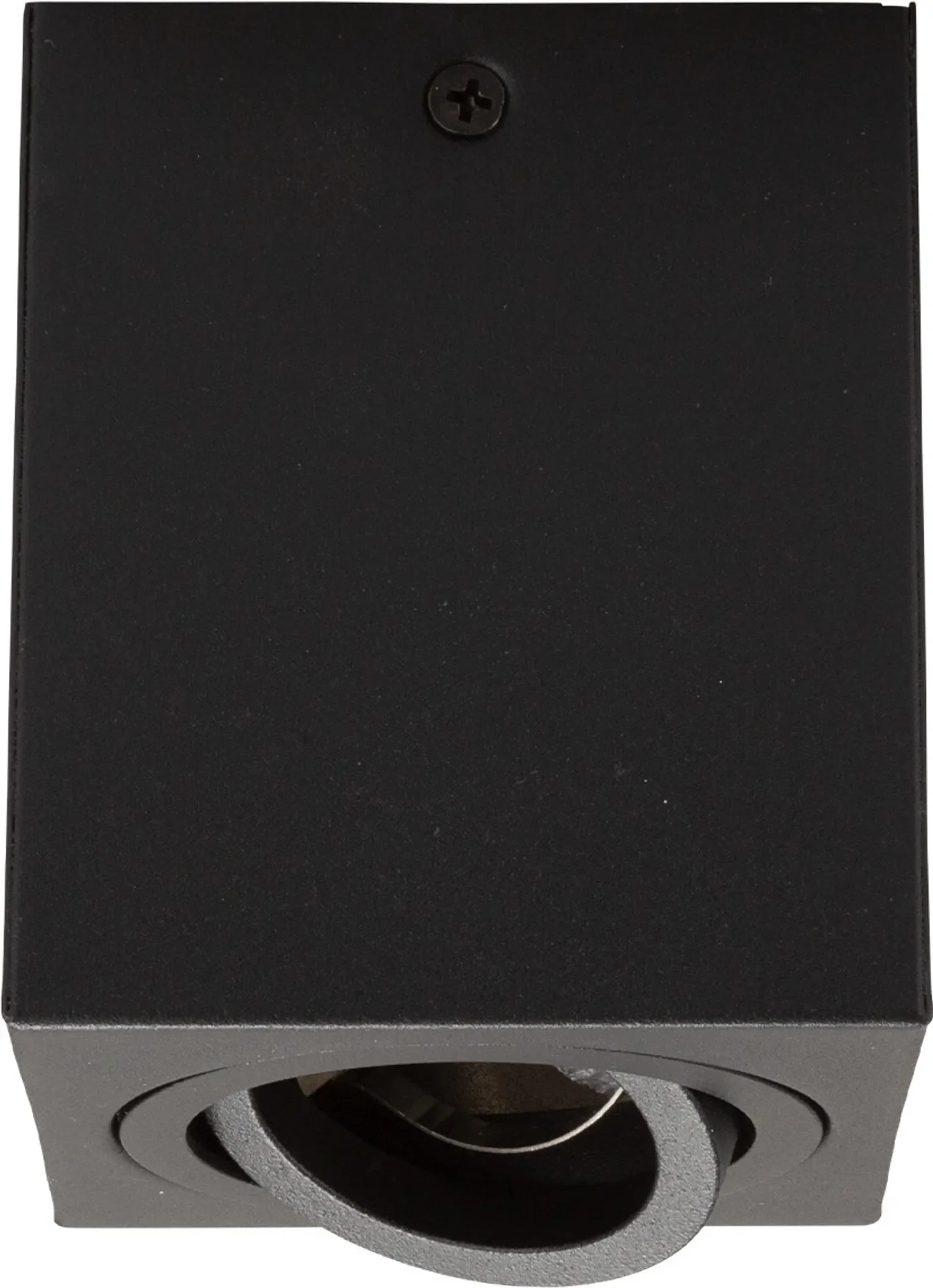 LED Aufbaustrahler „Genius 663“ – quadratisch, Schwarz