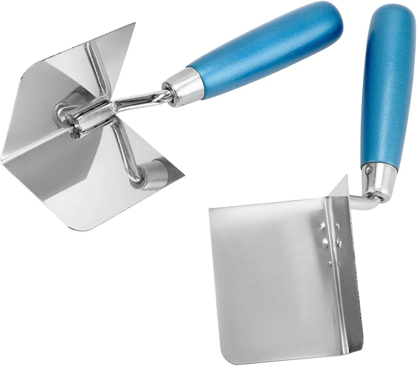FOUORTUNATE-BEE Glättekelle Eckkellen-Set 2-tlg Edelstahl Trockenbau