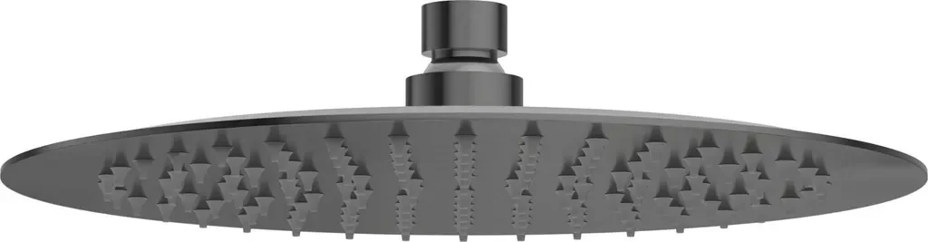 Balneo CASCADE Regenduschkopf Edelstahl anthrazit 25 cm Gun Metal