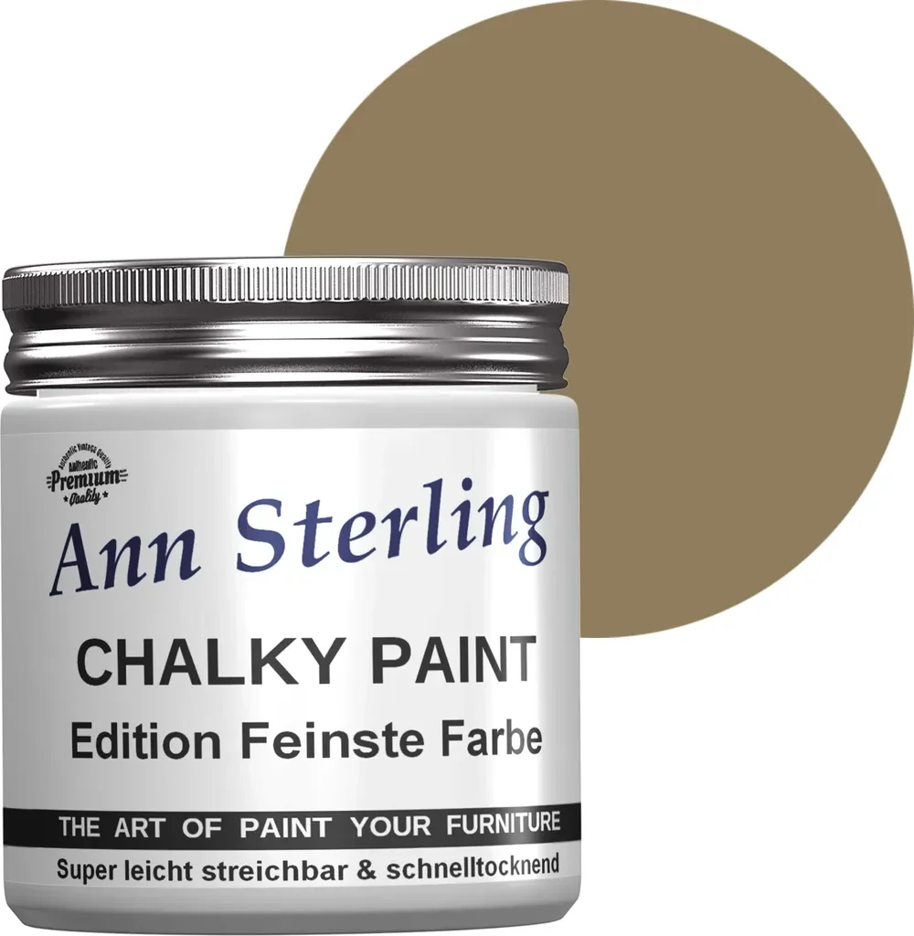 Ann Sterling Kreidefarbe Chalky Paint Shabby Chic 250 ml Macciato