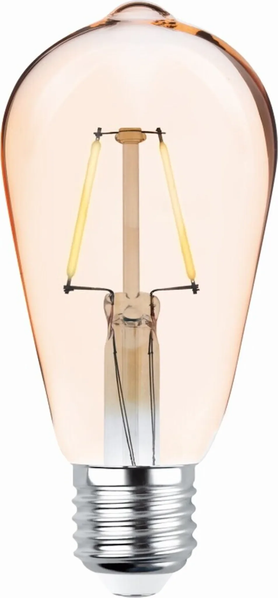 LED Filament Lampe E27 Vintage ST64 – 4 W, Gold