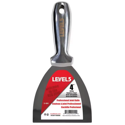 LEVEL5 Universalspachtel Edelstahl 102 mm Malerspachtel 5-404